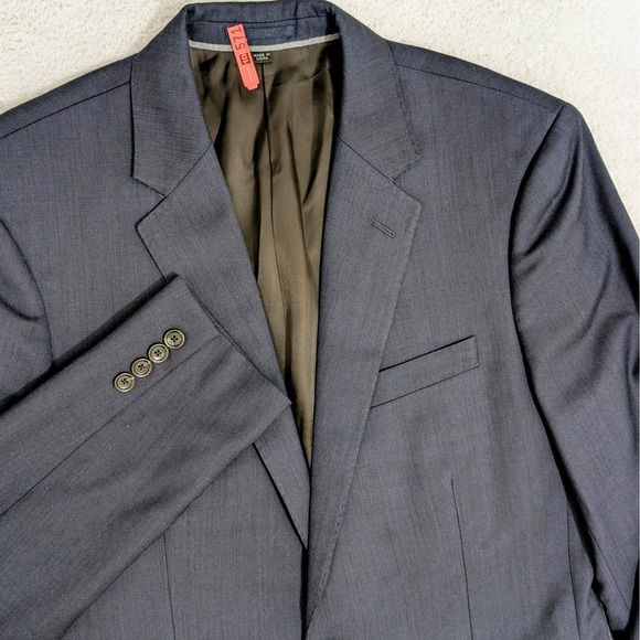 J Crew Ludlow Blazer Mens 40R Navy Blue Slim Fit Wool Stretch Tollegno 1900 Flex